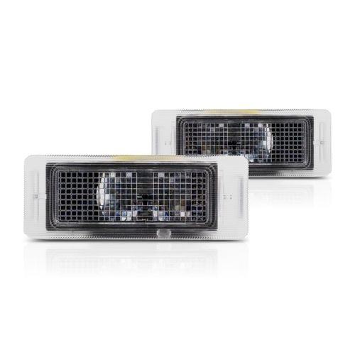 For Buick LaCrosse 2010-2019 License Plate Light Unit Driver and Passenger Side | Pair | Rear | CAPA Certified | Replacement For GM2870100, GM2870100C | 13502178
