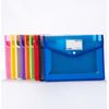 A4 7 Colors PCS Thickened Transparent File Bag Mesh Bag PP Plastic Material Plas