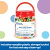 Learning Resources Interlocking Gram Unit Cubes, Math Classroom Teaching Aids, 10 Assorted Colors, Set of 1, 000, Ages 6+