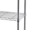 5-Tier Rolling Storage Rack - Adjustable, Heavy Duty & Metal Garage Rack