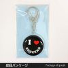 Soccerer Acrylic Key Holder (Smile Pattern/Black)