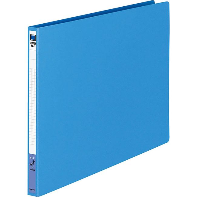 Kokuyo letter file color thickness paperboard , Blue