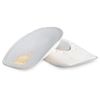 Pedag 190 Point Heel Spur Latex Cushion, White Leather, Medium (8L to 7M)