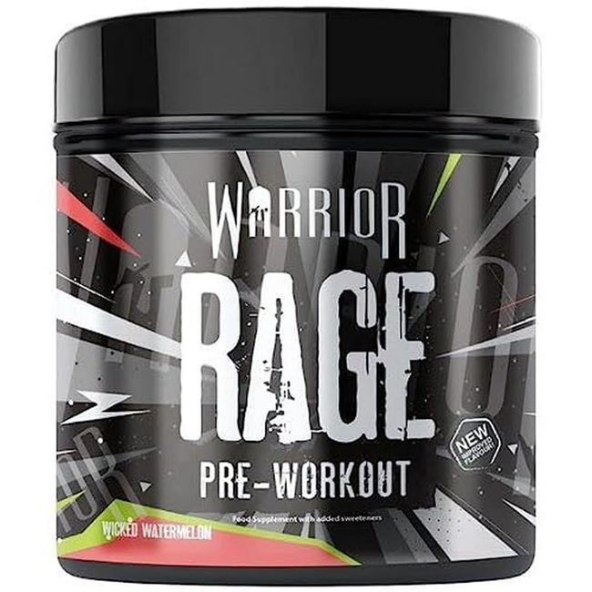 Warrior - RAGE Pre Workout Powder – Wicked Watermelon 392g, WA-RG-045-03