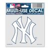 MLB New York Yankees 84487010 Multi-use Decal, 3" x 4"