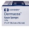 Kendall Dermacea Gauze Sponge 4X4X12 STERILE