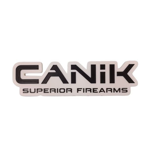 Canik Superior FIrearms Logo Sign 3d Printed Wall Decor