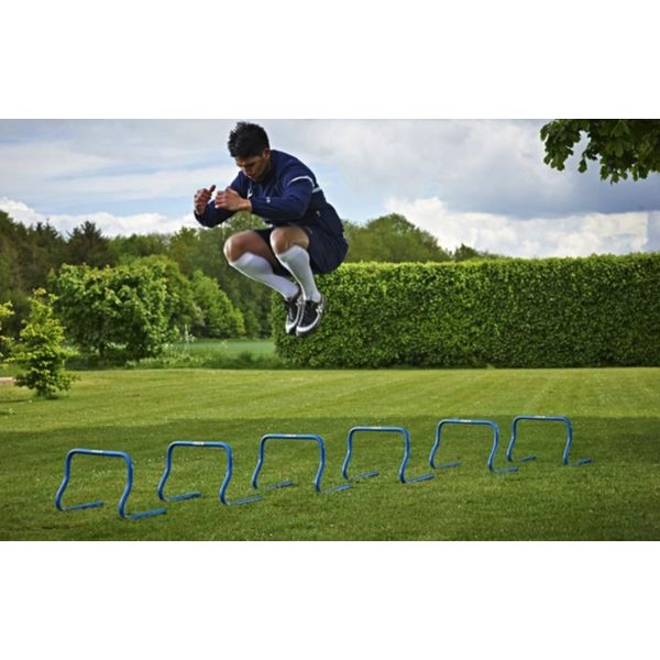Mitre Training Hurdle set Blue - 6 x 12