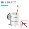 WENKO Vacuum-Loc® Zahnputzbecher Milazzo