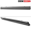 Fits 17-25 Jeep Compass 4PCS Polycarbonate Window Visors Guard With Chrome Trim