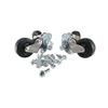 ERNIEBALL 6102 AMP CASTER SET DELUXE POP-IN SOCKET CASTER