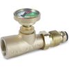 GasStop Propane Automatic Shut Off Valve RV POL Connection Safety Device