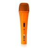 Dj Tech MIC019 Jammin Pro My Orange Handheld Mic W/ Kar