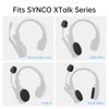 SYNCO XTALK Mic Windshield & One-Ear Foam Cushion Combo Pack, Compatible XTALK X/XPro/Xmax 2.4G Wireless Intercom Headsets