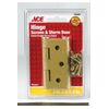 New 2 Pack Ace Screen Storm Door Hinges 3 x 2 1/2 Repair Replace Brass 2.5
