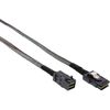 InLine 27628A Mini-SAS HD Kabel, SFF-8643 zu SFF-8087, mit Sideband, 0,5m