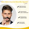 Auperwel 120g Wax Nose Wax Kit - Includes 30 Applicators for Quick & Painless Nose Hair Waxing, Perfect for Men and Women, Long Lasting Nose Hair Remover Wax Kit with 20-30 Uses- White