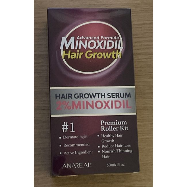 Advanced Formula Women’s Hair Growth Serum 5% Minoxidil Premium Roller Kit