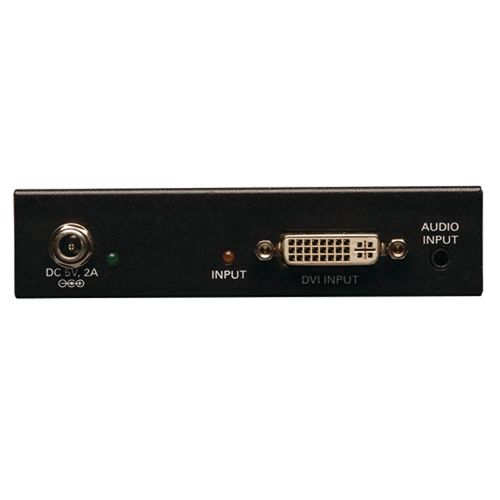 Tripp Lite 2-Port DVI Splitter with Audio and Signal Booster, Single Link 1920x1200 at 60Hz / 1080p (DVI F/2xF)(B116-002A)