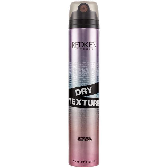 Redken Triple Dry 15 Dry Texture Finishing Spray | For All Hair Types | Adds Body & Shine Without Stickiness | Medium Hold | 8.5 Oz