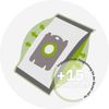Vacuum Cleaner Bags Similar to PROFISSIMO PR 10, 20 Vacuum Cleaner Bags + 2 Micro Filters