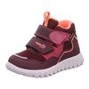 Superfit SPORT7 Mini Sneaker, ROT/ORANGE 5000, 21 EU