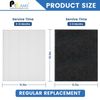 4 Pack C545 HEPA Replacement Filter S Compatible with Winix C545, B151, P150,...