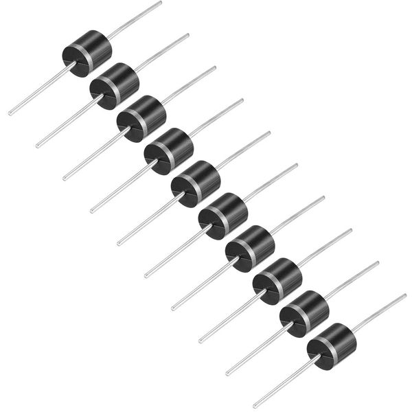 uxcell Rectifier Diode 10A 1200V Plated Axial Lead 10A10 Pack of 10