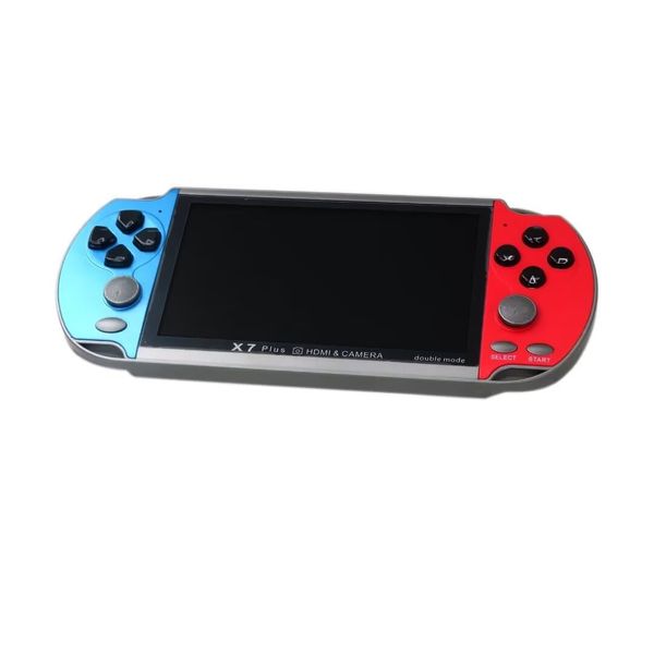 5.1" 8GB 128Bit Video Game Console Portable Handheld Video Game Console 1000+ Games 8GB Handheld Double Joystick Game Controller