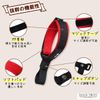 VALUE TRUST Dog Elastic Leash Strap Freehand Size Adjustable Lead Durable PP Material Durable Red