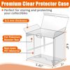 Plastic Case Protector for Pokemon Booster Box Case - Booster Box Display Case Protector - Compatible with Pokemon Booster Box - 0.5mm Thick – 6 Pack