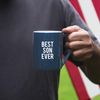 Pavilion - Best Son Ever - Large Blue 18 Oz Coffee Mug