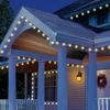 60 LED C9 Warm White Motion Lights Christmas String Lights 35' 16 Settings New