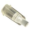 Syringe Tip Cap, Luer Lock, Clear 100-pcs