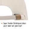 Huuraa Cappy Hat English Pointer Silhouette Gift English Pointer Gift Idea, Black/Light Grey, Unit size