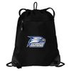 Broad Bay Georgia Southern University Drawstring backpack Bag GS Eagles Logo Cinch Pack MESH & MICROFIBER