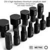 14 Pcs Hex Bit Socket Set 3-24mm Allen Key Wrench Head Tool Ratchet Inch Drive Screwdriver Hex Bit Socket