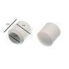 12 x Chair Ferrule White Rubber Floor Protector Stick Ends 16MM