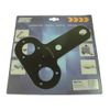 Maypole 092 Double Socket Mounting Plate , Black