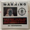 2nd Amendment Gun Flash Warning Stickers / 6 Pack + FREE Shipping