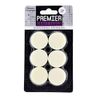 Hunkydory Blending Sponges - Silicone, Round, Multi-Colored, 12 Count, Cosmetic Application
