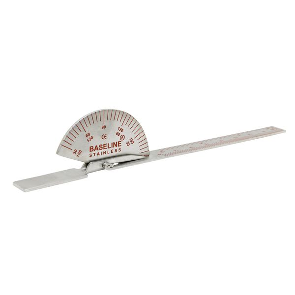 Baseline 12-1010 6-inch Stainless Steel Finger Goniometer