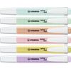 STABILO Highlighter swing cool Pastel - Pack of 6 - Assorted Colours
