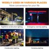 Portable LED USB & Solar Rechargeable Work Light Outdoor Camping Security Light
