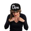Underground Kulture Don Leopard Print Black Snapback Baseball Cap