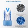 V-Shaped Orthodontic Toothbrush for Braces, Soft Bristles, 6 Count, with... 