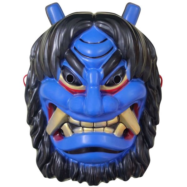 [Meccol] Demon Mask Demon Face Mask, Setsubun Cosplay Accessories, Setsubun Mask, Bean Spatula, Exterminating Oni, Setsubun Day, Tengu School, Festival Mask, Kagura Mask, Decorative Masquerade,