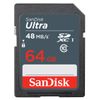 Sandisk 64GB Ultra SDXC Memory Card For Canon EOS 100D Camera