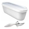 Tovolo Glide A Scoop Ice Cream Tub Reusable Container 1.5qt with Ice Cream Scoop