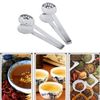 TraderPlus 2 Pack Stainless Steel Tea Bag Squeezer Tongs Strainer Grip